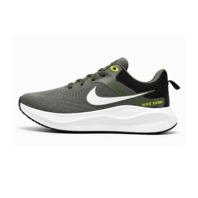 PANDA FASHION OLIVE WITH BLACK SHOE
