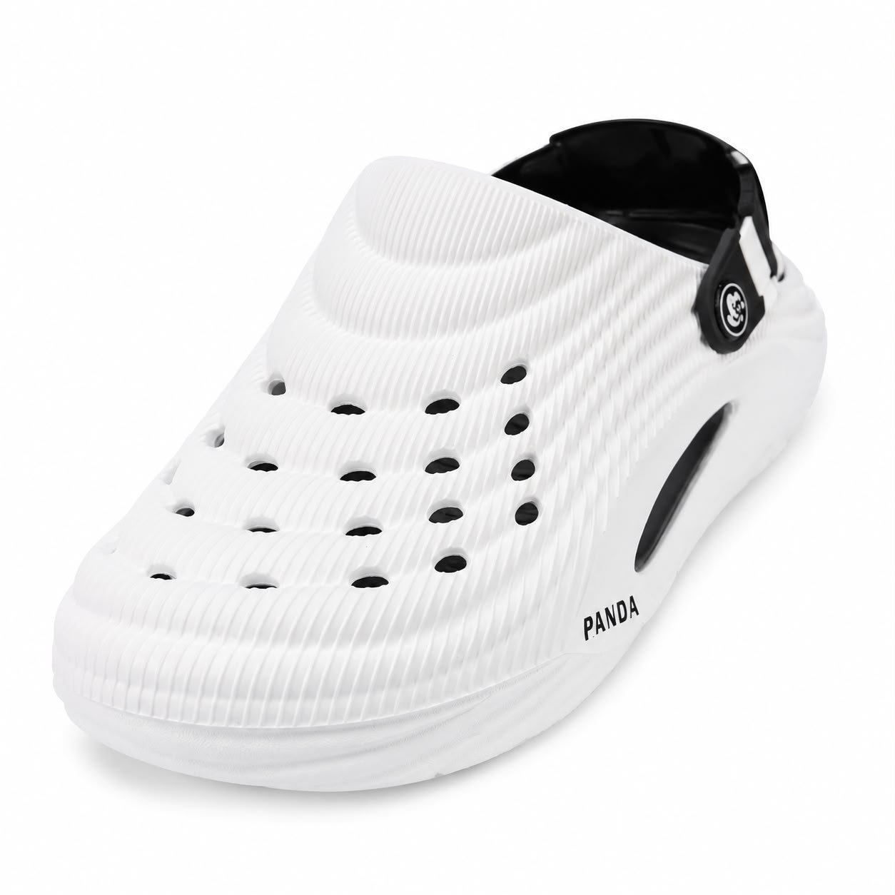 PANDA SUPER LIGHT COMFORTABLE CROCS WHITE - Image 2