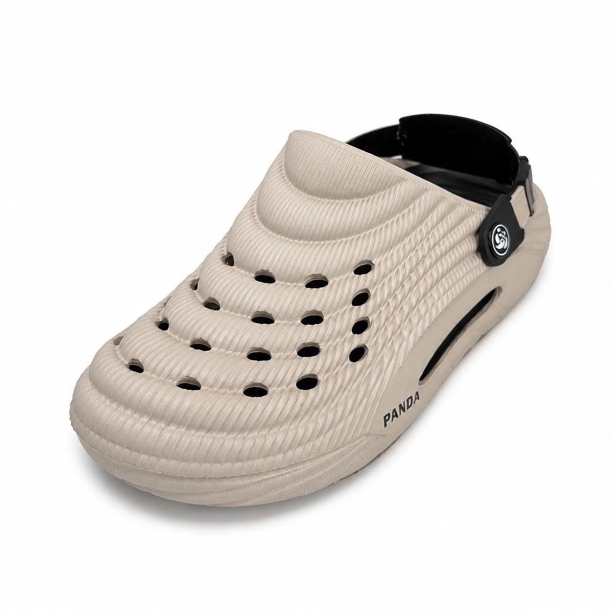 PANDA SUPER LIGHT COMFORTABLE CROCS SAND BEIGE - Image 2