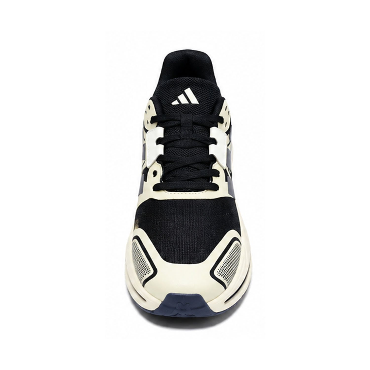 AQUA STRIDE CHUNKY SPORTS SNEAKERS-BLACK & CREAM - Image 3