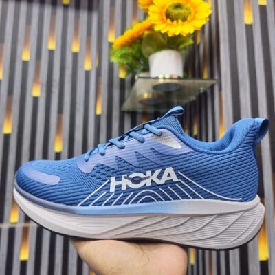 'HOKA' Built for the Run. Designed for Everyday Comfort. blue