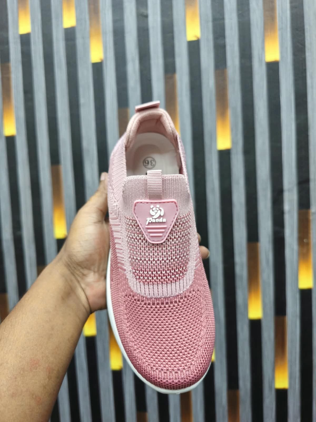 Panda Fashion Casual Slip-On Shoes- PINK - Image 2